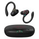 Avenzo AV-TW5011B auricular y casco Auriculares Inalámbrico gancho de oreja Deportes USB Tipo C Bluetooth Negro, Rojo